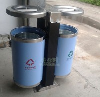 不锈钢户外果皮箱