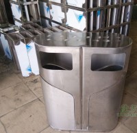 户外果皮箱生产图