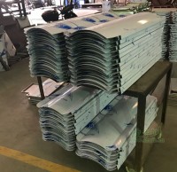 户外果皮箱桶头折弯图