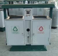 户外分类钢制果皮箱