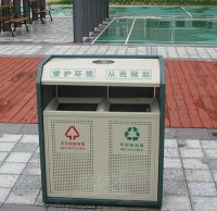 小区钢制果皮箱