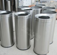 斜口不锈钢果皮箱