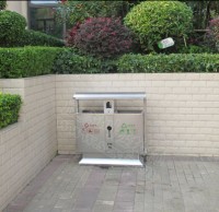 学校不锈钢果皮箱