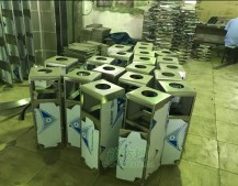 室内果皮箱生产图