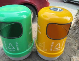 深圳玻璃钢果皮箱 保障四川广安市街道卫生