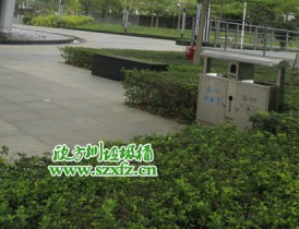 四川广安化工企业户外不锈钢果皮箱