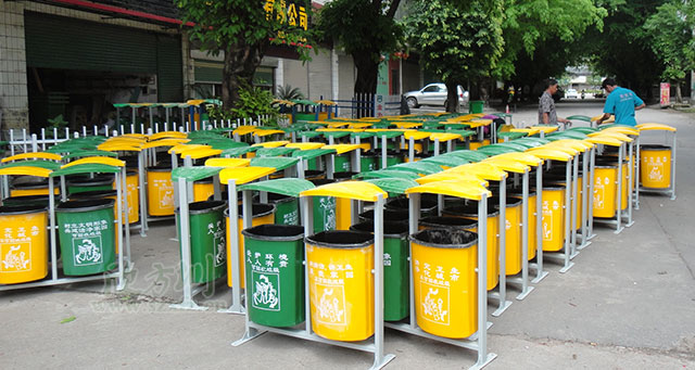 环卫玻璃钢果皮箱