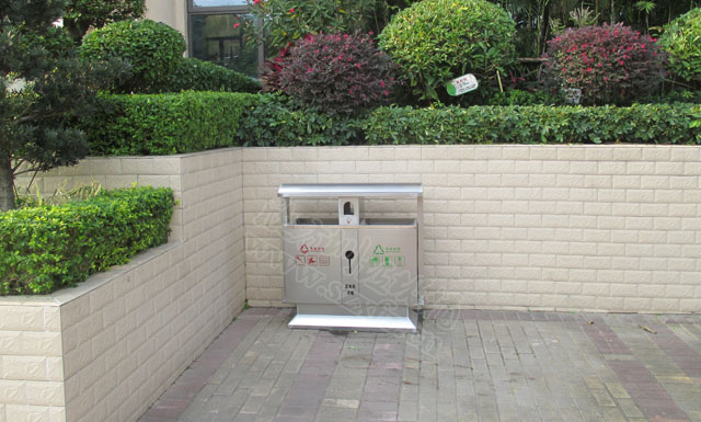 学校不锈钢果皮箱