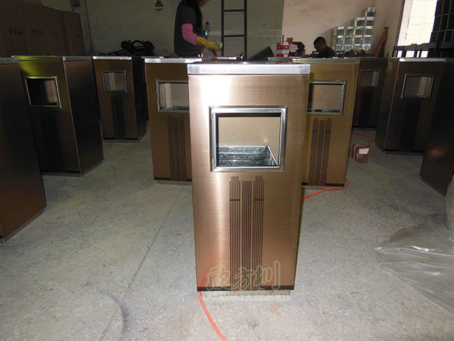 方形不锈钢果皮箱