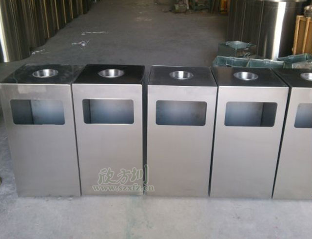 商场不锈钢果皮箱