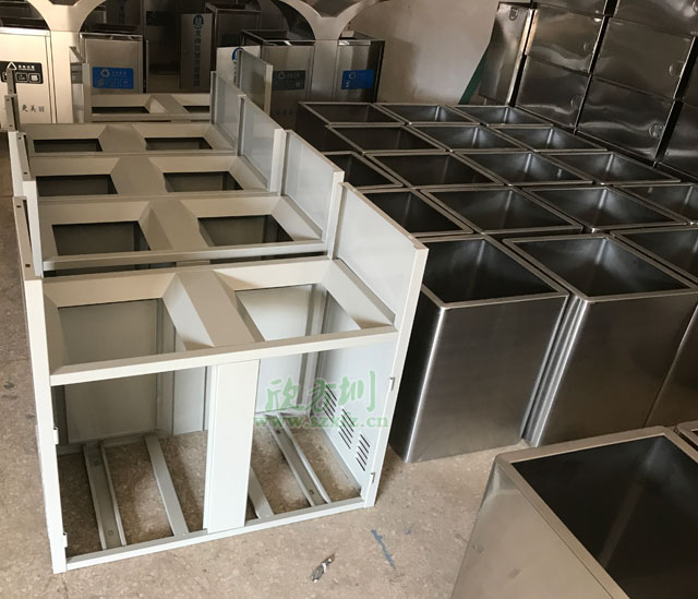 烤漆果皮箱工厂生产图