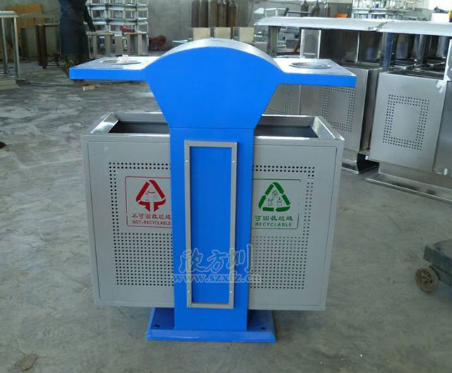 物业钢制果皮箱