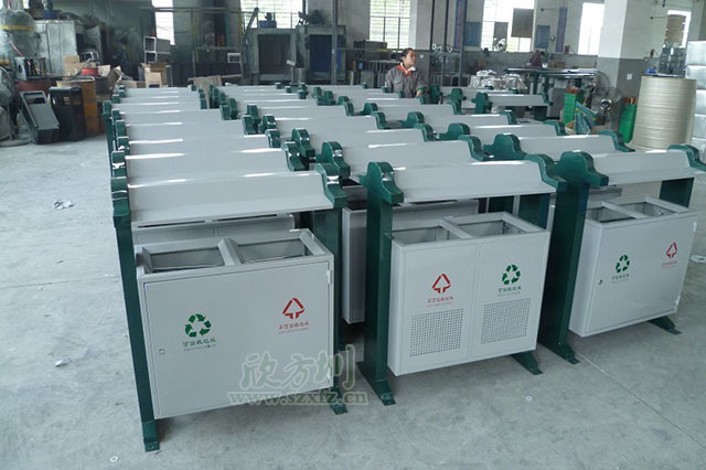 城镇钢制果皮箱